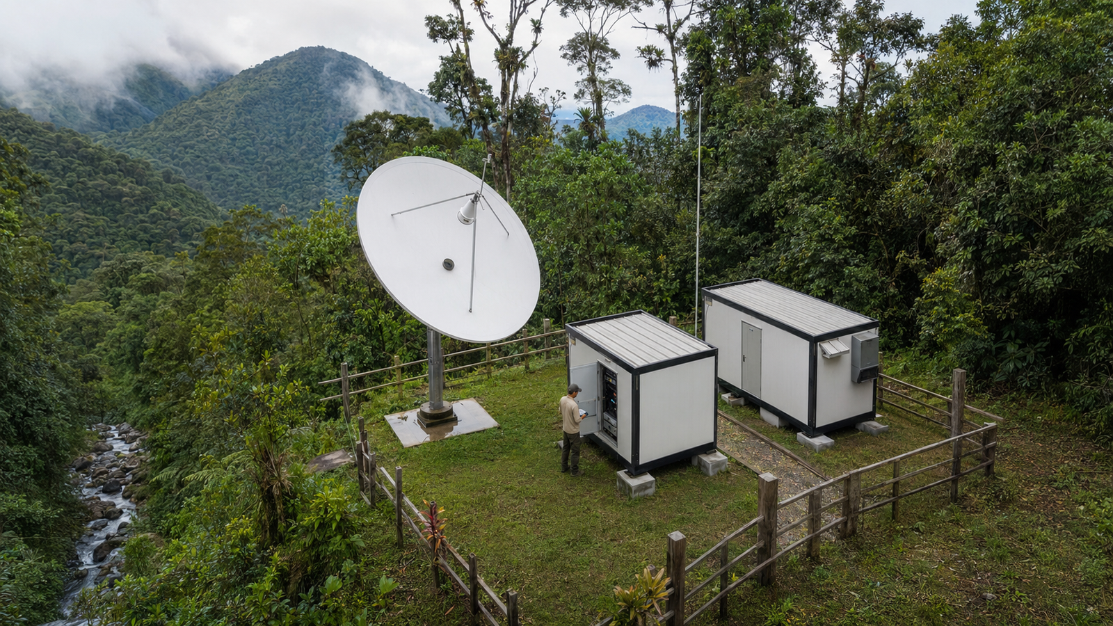 Solución satelital implementada para Parques Nacionales