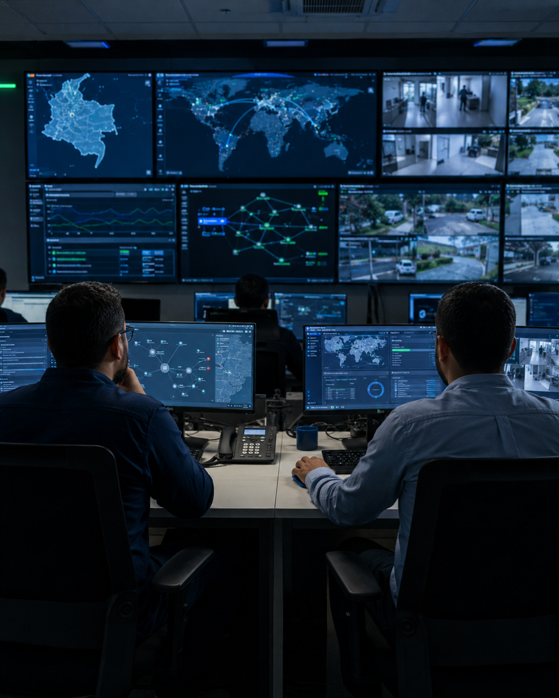 Centro de monitoreo y protección de infraestructura crítica
