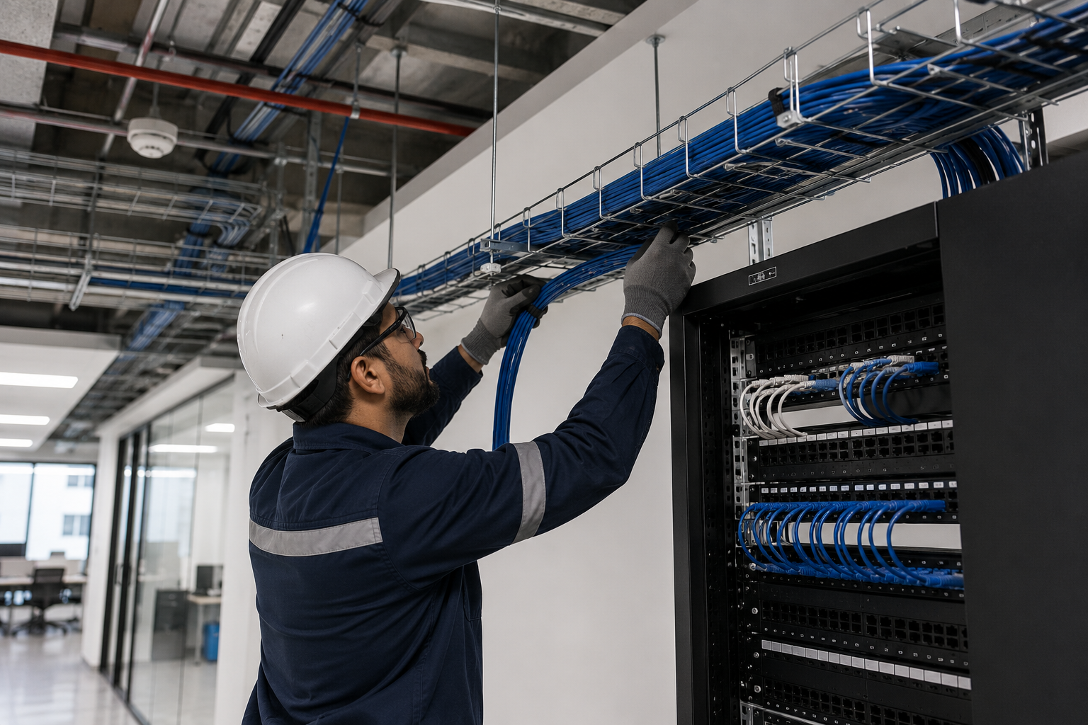 Cableado e infraestructura física