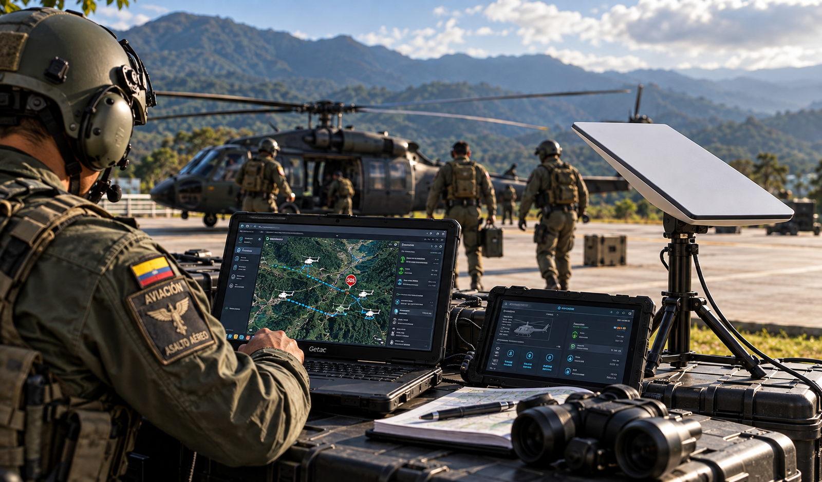 Geopositioning for aviation