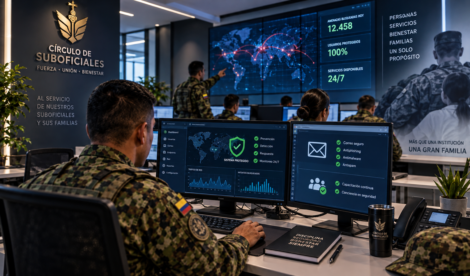 Cybersecurity for the Círculo de Suboficiales