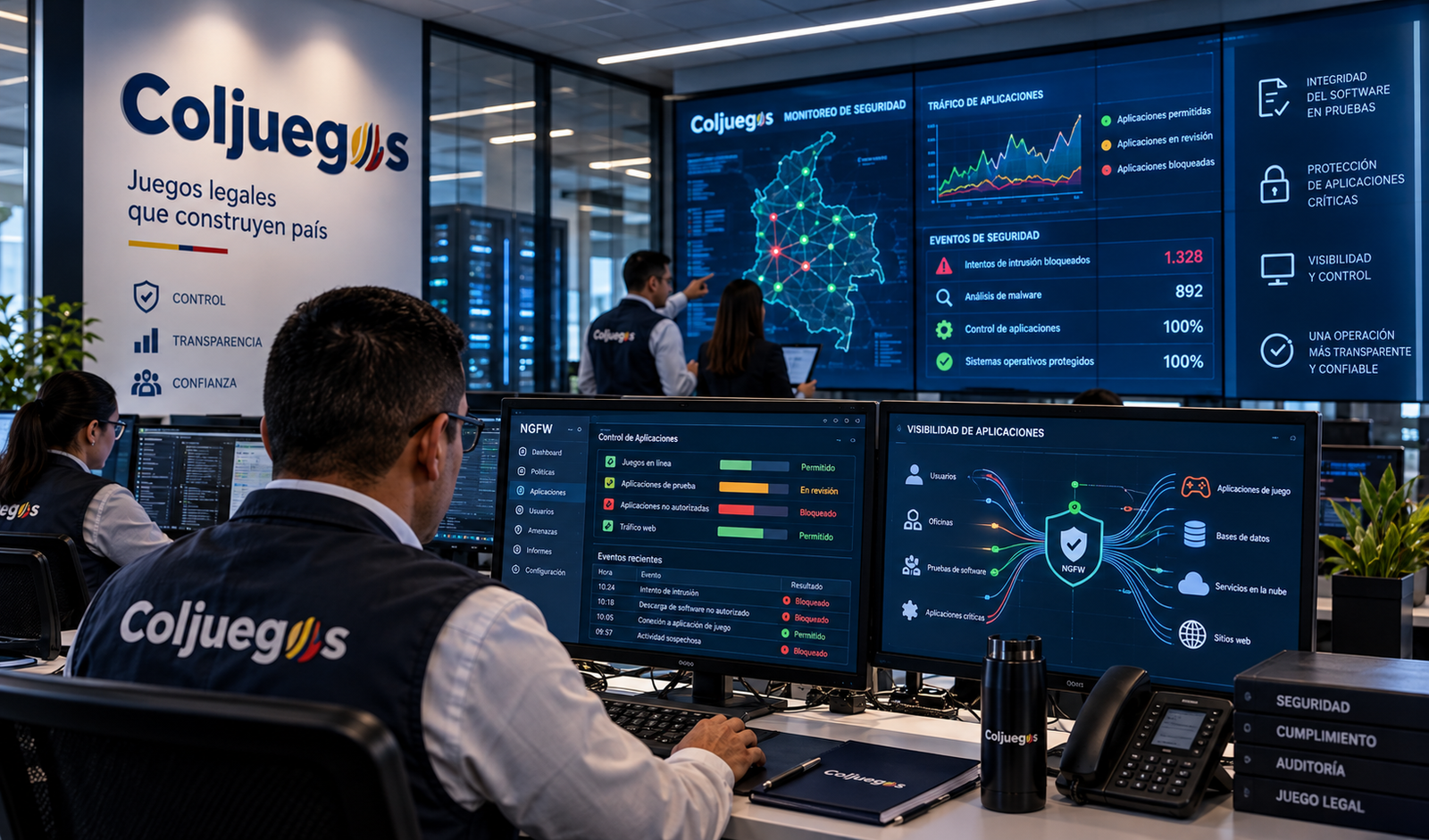 Cybersecurity for Coljuegos